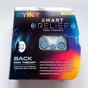NEW Icy Hot Smart Relief Back Pain Tens Therapy Discontinued Exp 2016